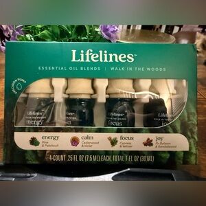 Walk in the Woods Essential Oil Blends Set - Green and Cream